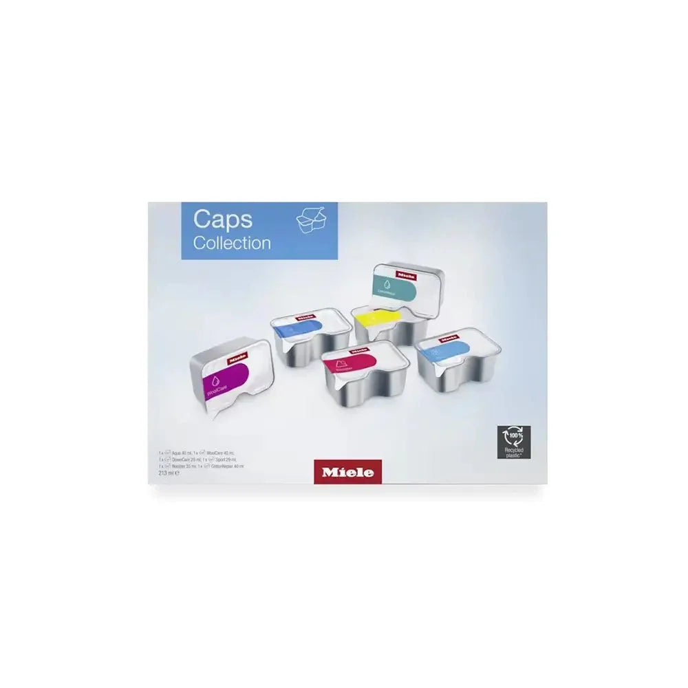 Miele 12014200 WACCO0603L 6-Pack Caps Collection Trial Package with Selected Capsule Types, EasyOpen, for all Miele Washing Machines