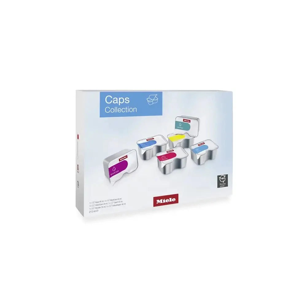 Miele 12014200 WACCO0603L 6-Pack Caps Collection Trial Package with Selected Capsule Types, EasyOpen, for all Miele Washing Machines