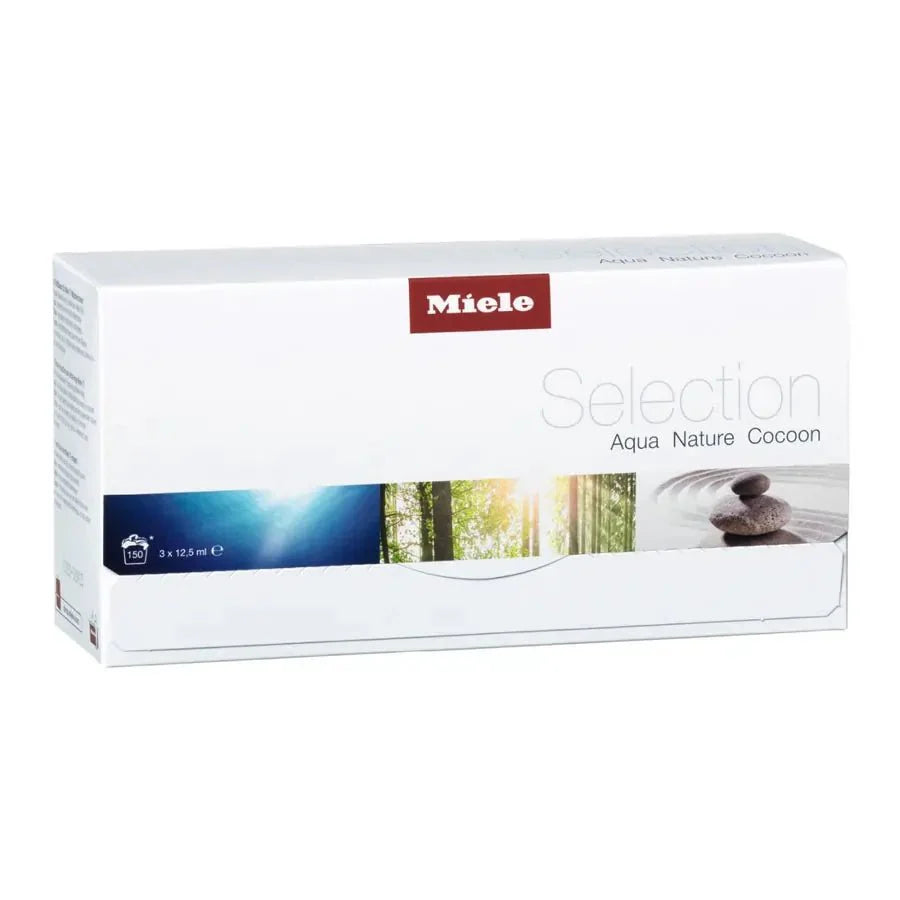 Miele Selection Pack of 3 Tumble-Dryer Fragrance Flacons (1x Aqua, 1x Cocoon, 1x Nature)