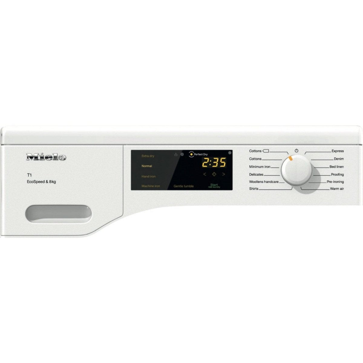 Miele TCB140WP 7kg Heat Pump Tumble Dryer with LED Lightinge