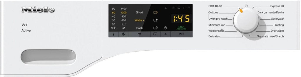 Miele WCA020 7kg 1400rpm Freestanding Washing Machine In White