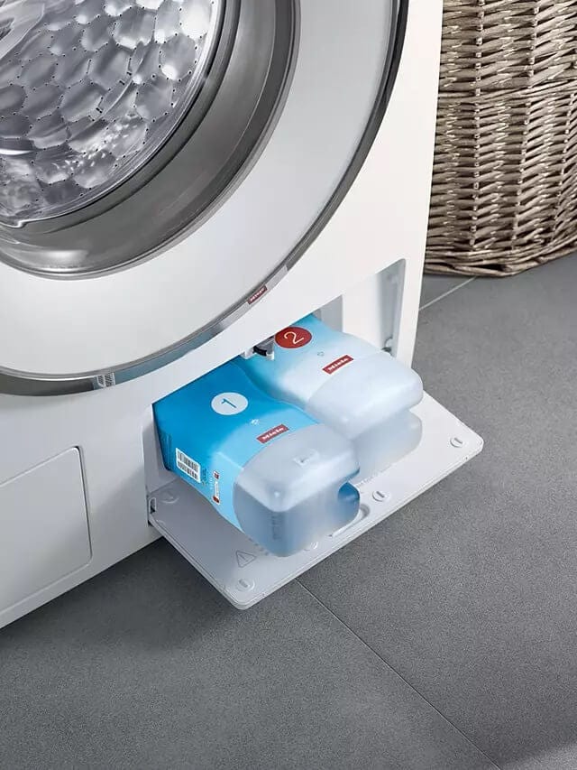 Miele WED665 Freestanding Washing Machine, 8kg Load, 1400rpm Spin, White