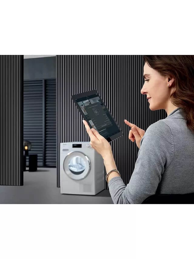 Miele WED665 Freestanding Washing Machine, 8kg Load, 1400rpm Spin, White