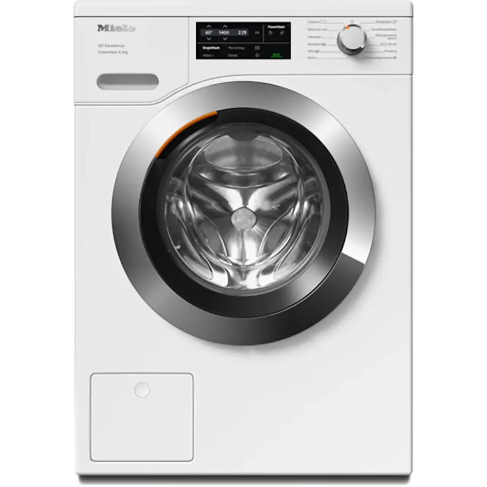 Miele WEG365 Freestanding Washing Machine, 9kg Load, 1400rpm Spin, White