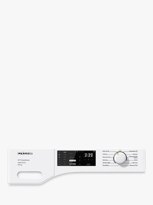 Miele WTD165 Freestanding Washer Dryer, 8kg/5kg Load, 1500rpm Spin, White
