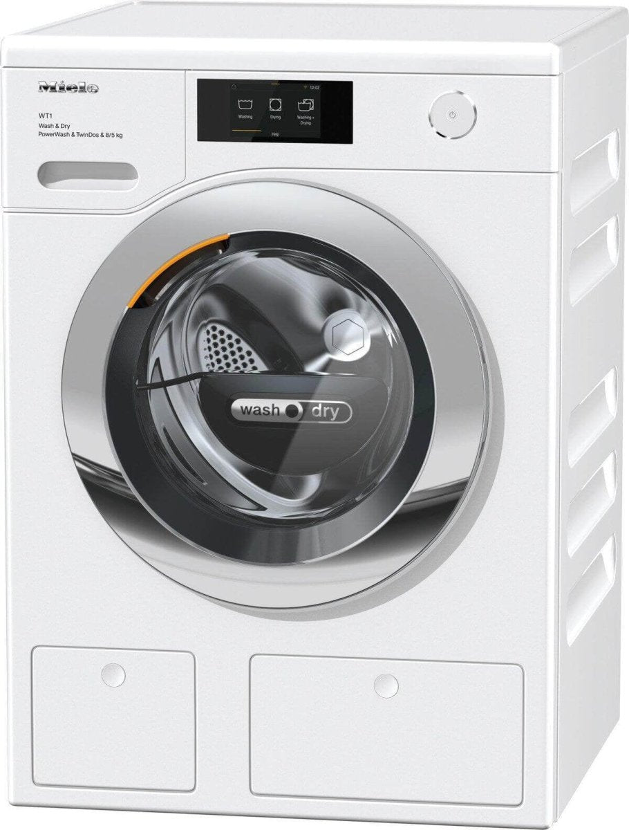 Miele WTR860 Freestanding Washer Dryer, 8kg-5kg Load, 1600rpm Spin with Twindos And Power Wash