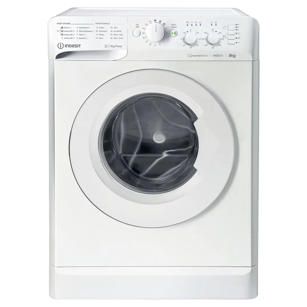 Indesit MTWC81495WUK 8kg 1400 Spin Washing Machine, White