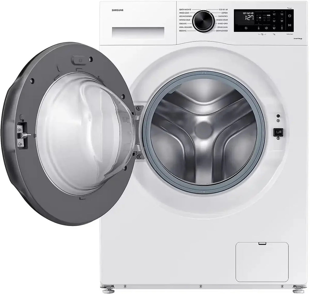 Samsung Series 5 AI Energy WW90CGC04DAEEU 9kg 1400 Spin Smart Washing Machine, White