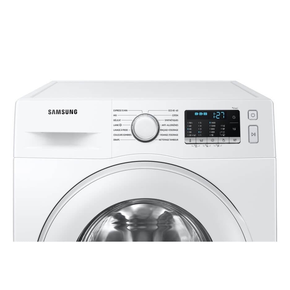 Samsung WW90TA046TE 9kg 1400 Spin Washing Machine with EcoBubble  White