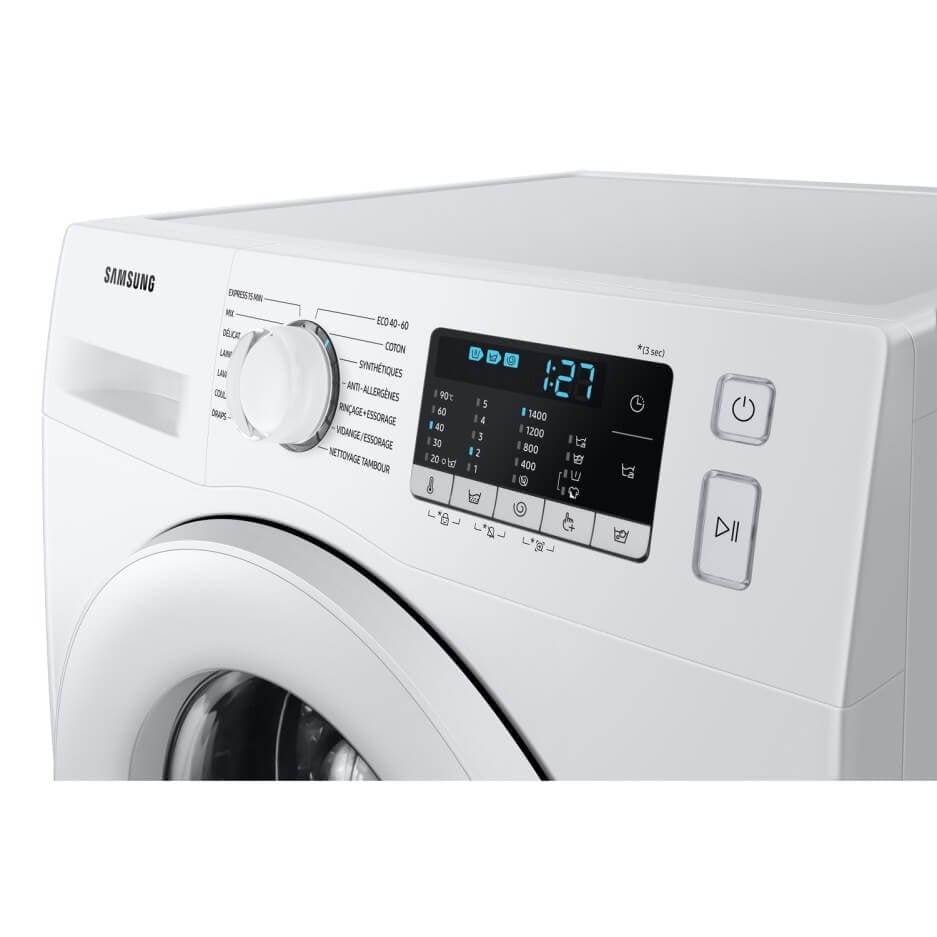 Samsung WW90TA046TE 9kg 1400 Spin Washing Machine with EcoBubble  White