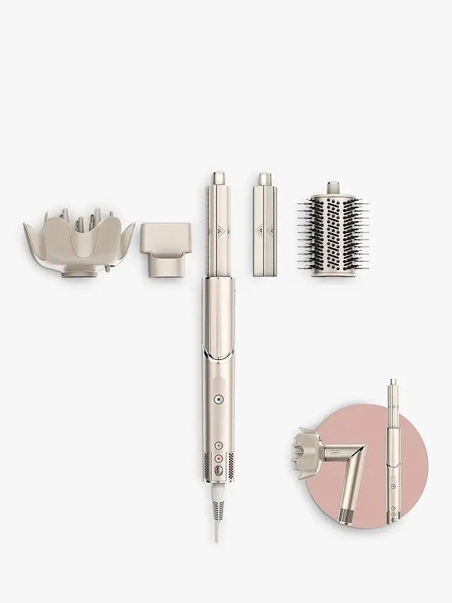 Shark FlexStyle HD435SLUK 4-in-1 Air Styler & Hair Dryer For Curly & Coily Hair - Stone