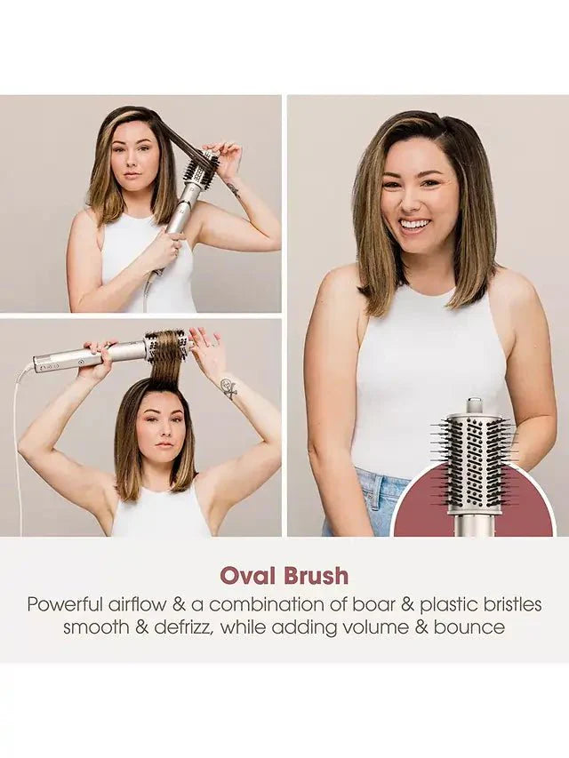 Shark FlexStyle HD435SLUK 4-in-1 Air Styler & Hair Dryer For Curly & Coily Hair - Stone