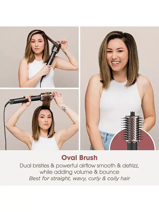 Shark HD440UK FlexStyle 5-in-1 Air Styler & Hair Dryer with Storage Case, Black