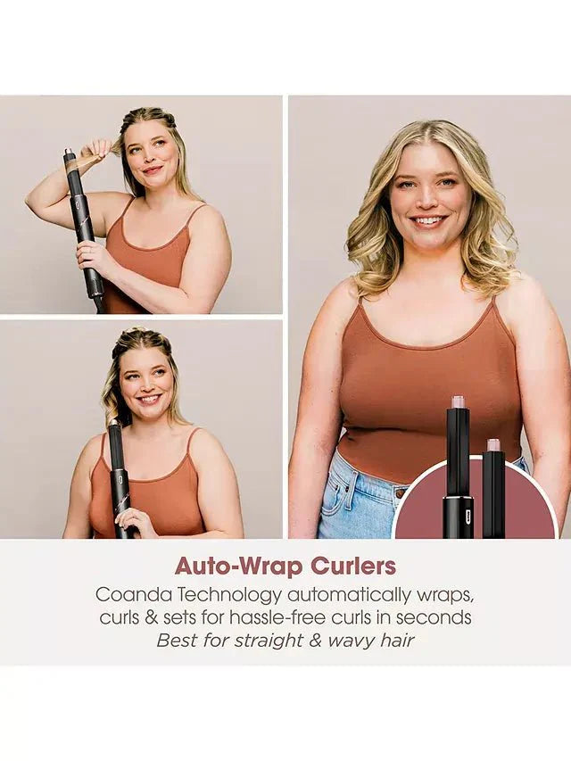 Shark HD440UK FlexStyle 5-in-1 Air Styler & Hair Dryer with Storage Case, Black