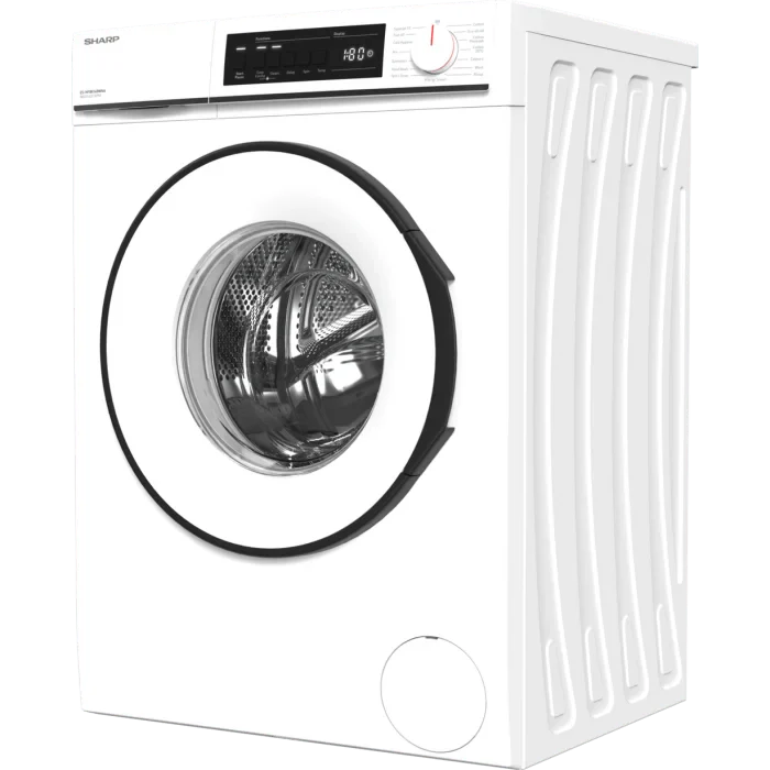 Sharp ESNFB814BWNA 8kg 1400 Spin Washing Machine - White