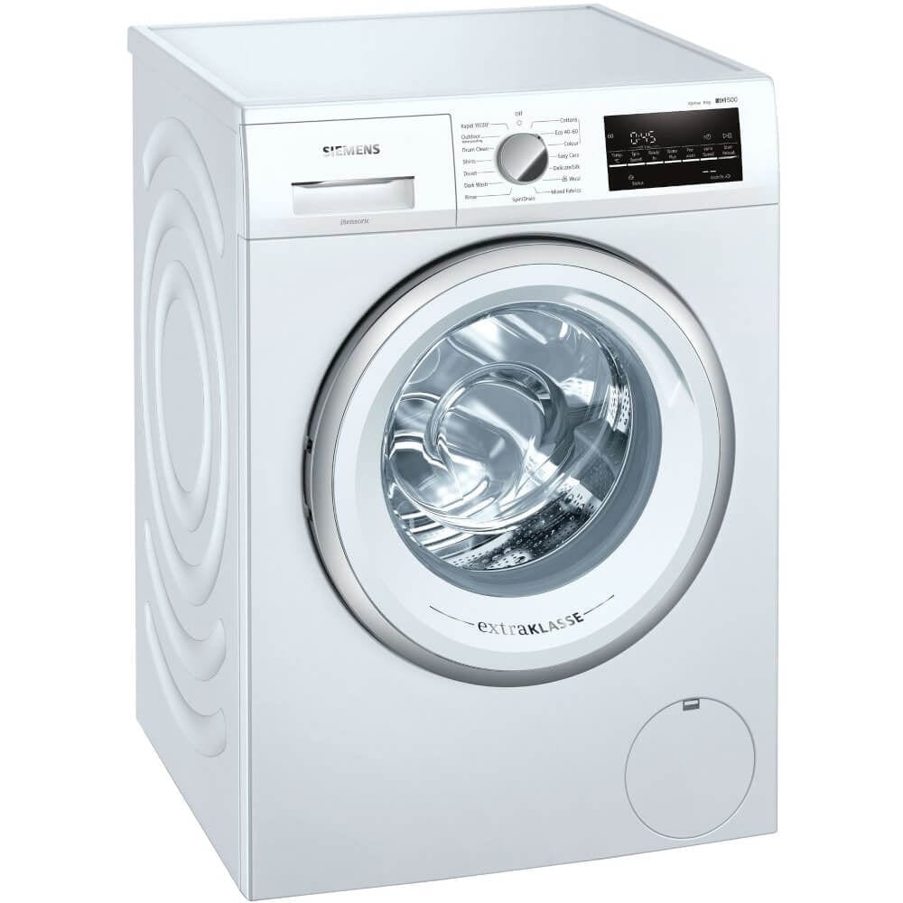 Siemens WM14UT83GB 8kg 1400 Spin Washing Machine with Reload Function - White