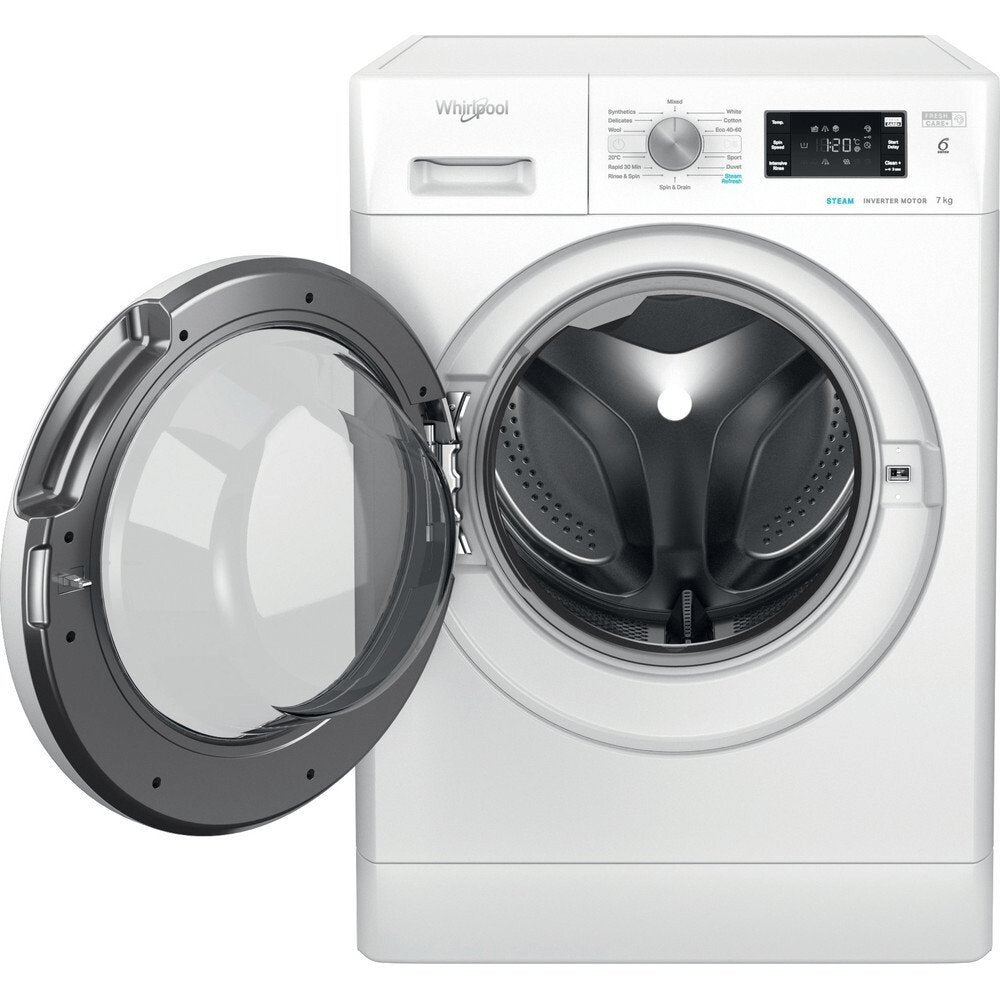 Whirlpool FFB7458WVUK 7Kg Washing Machine with 1400 rpm, 59.5cm Wide - White