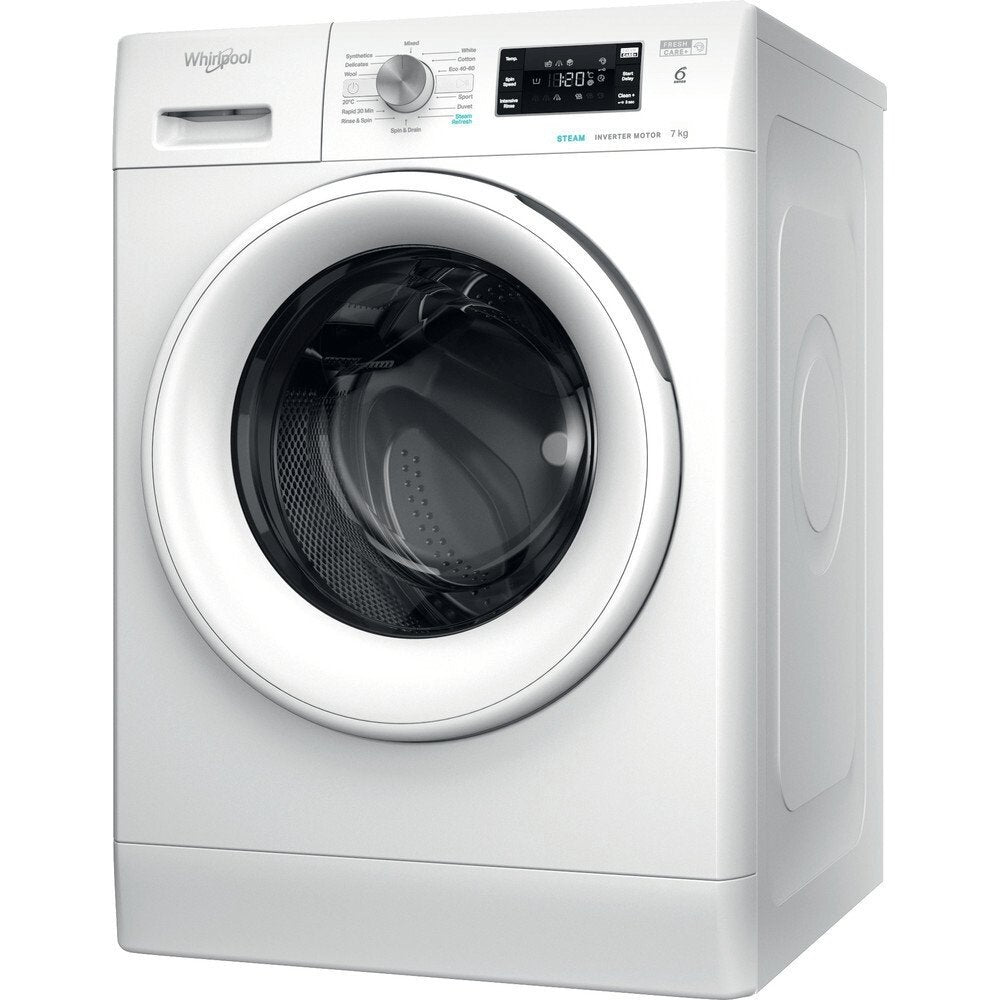 Whirlpool FFB7458WVUK 7Kg Washing Machine with 1400 rpm, 59.5cm Wide - White