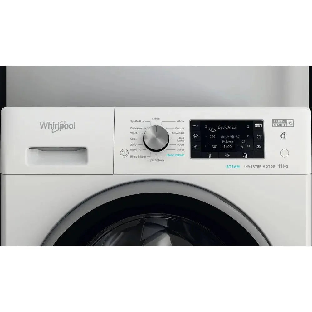 Whirlpool FFD10469BSVUK 10Kg Washing Machine with 1400 rpm, 59.5cm Wide - White