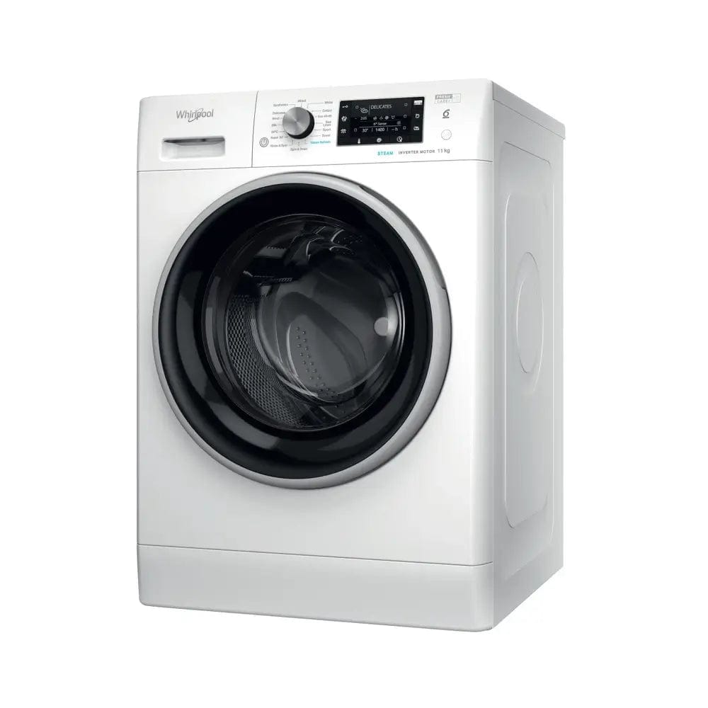 Whirlpool FFD11469BSVUK 11kg Freestanding Front Loading Washing Machine, 1400 rpm, 59.5cm Wide - White