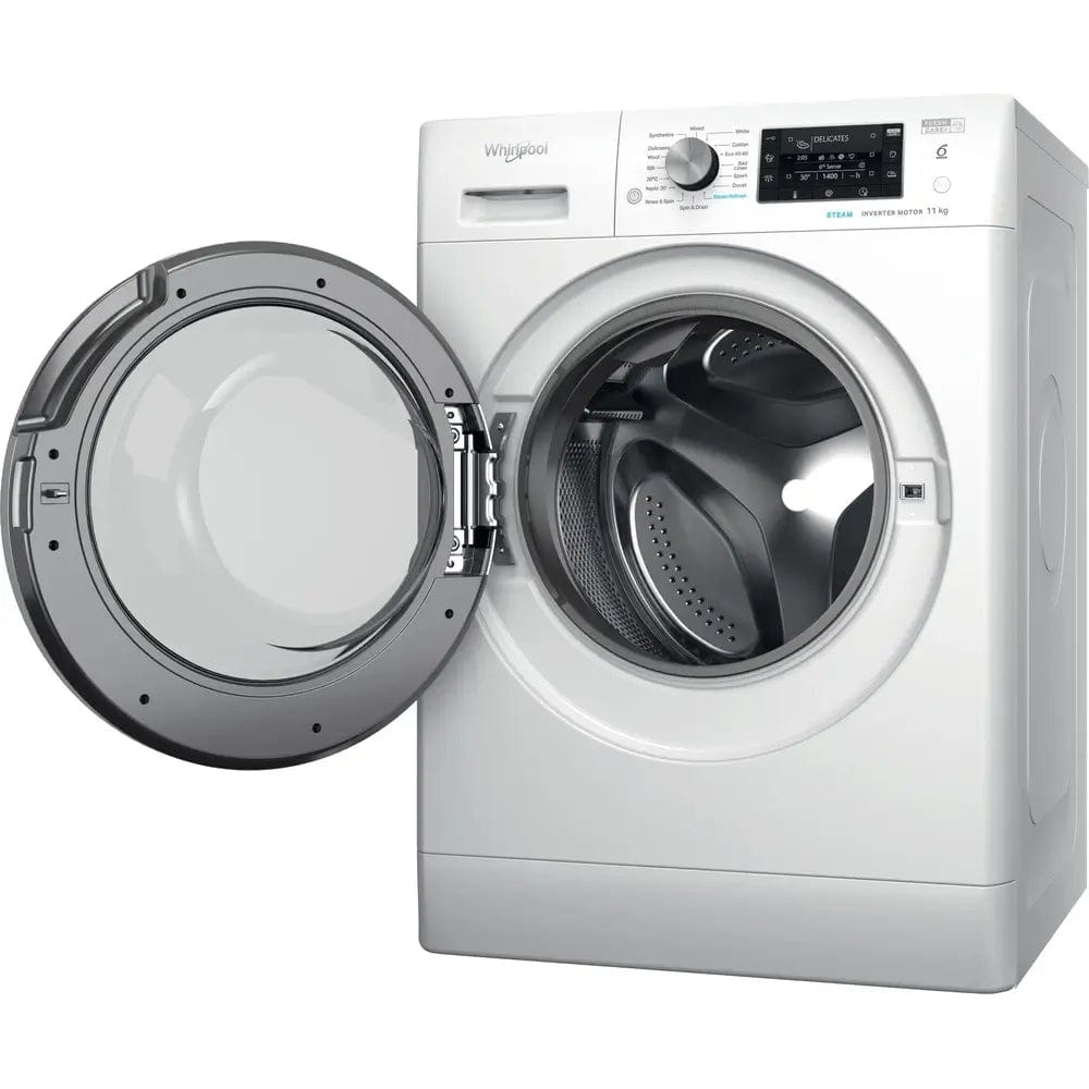 Whirlpool FFD11469BSVUK 11kg Freestanding Front Loading Washing Machine, 1400 rpm, 59.5cm Wide - White