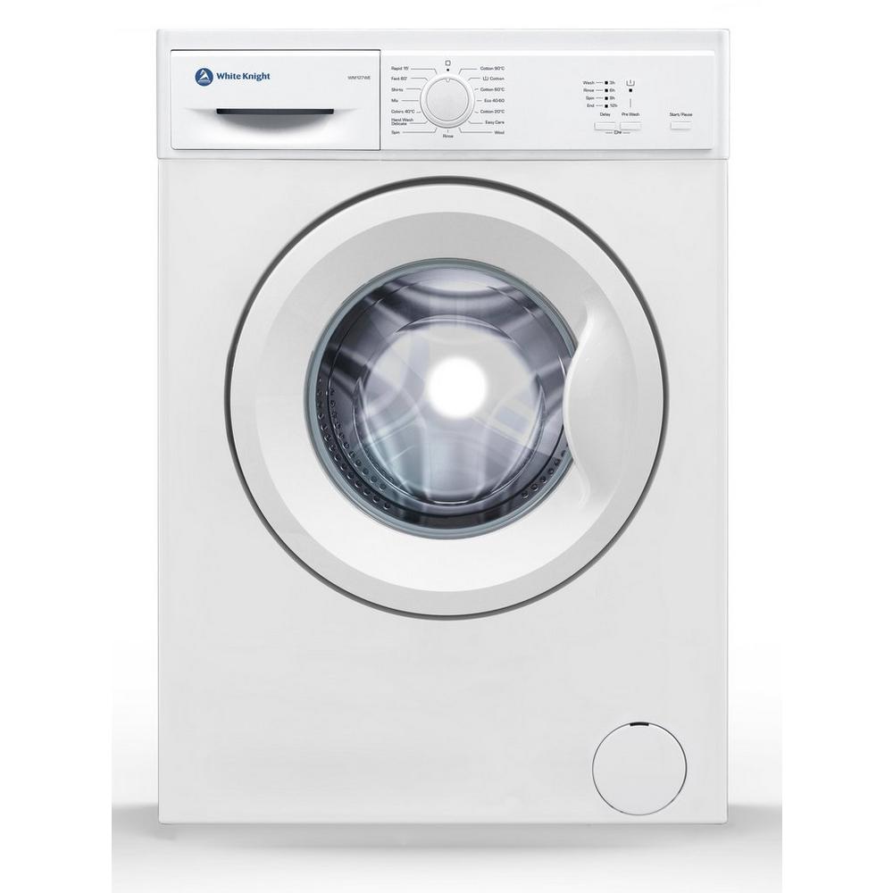 White Knight WM127WE 7kg 1200 Spin Washing Machine - White