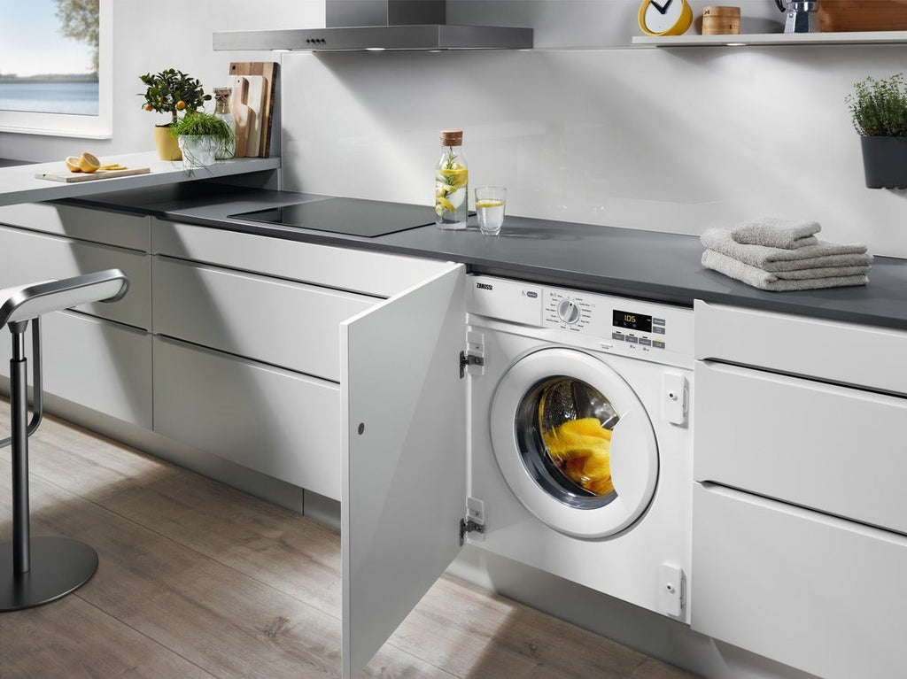 Zanussi Z712W43BI Integrated Washing Machine, 7kg, 1200 Spin, White