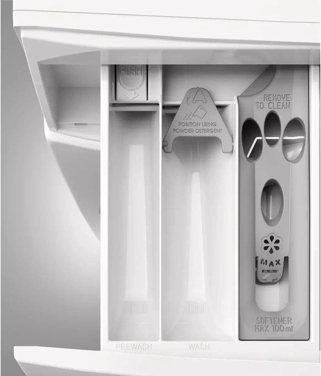 Zanussi ZWF942E3PW Washing Machine, 9kg, 1400 Spin, White, C Rated