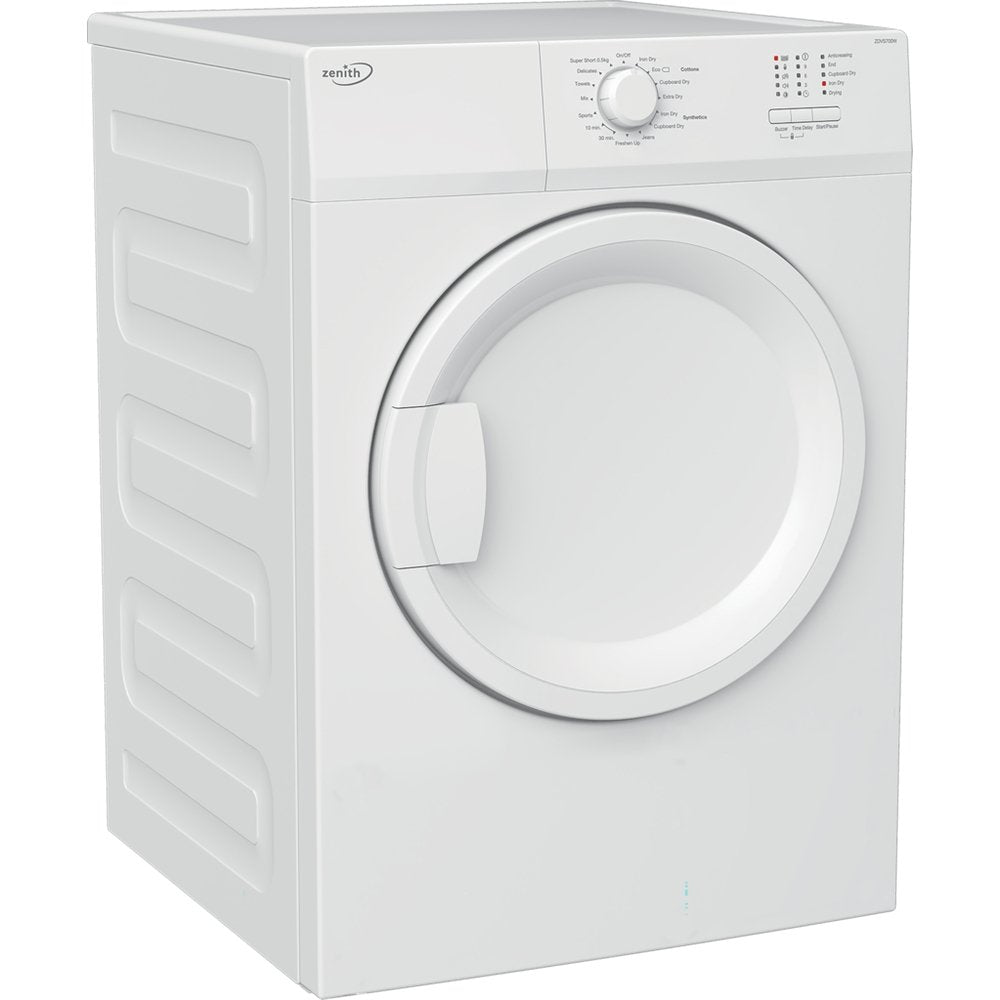Zenith ZDVS700W 7kg Vented Tumble Dryer  White